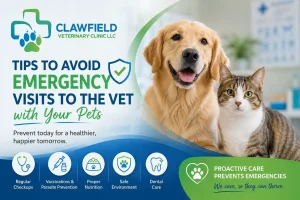 Tips to avoid emergency vet visits with pets through preventive veterinary care