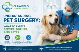 Understanding pet surgery before, during, and after with veterinary care